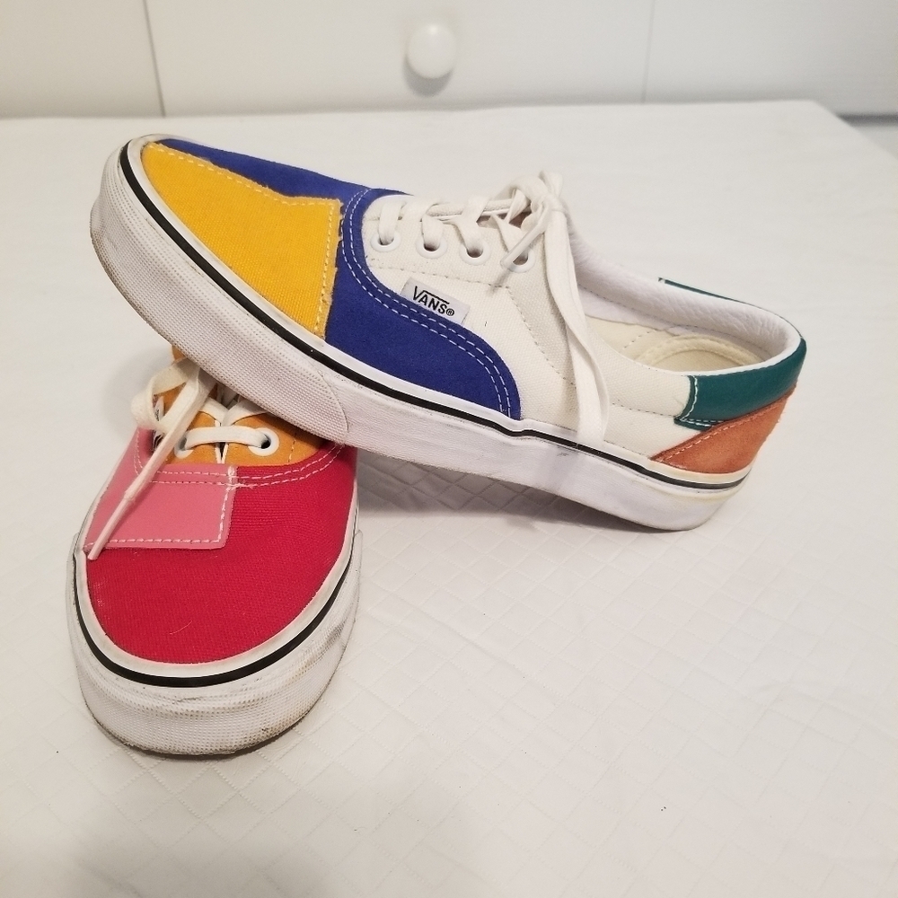Van's primary colors sneakers  men's 4.5 women's 6 - Picture 4 of 7